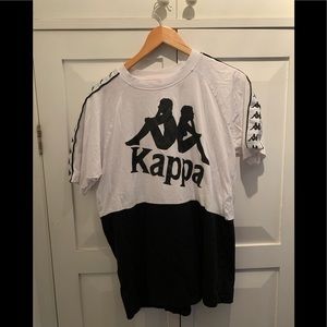 KAPPA
SHORT SLEEVET-SHIRT- WHT/BLK